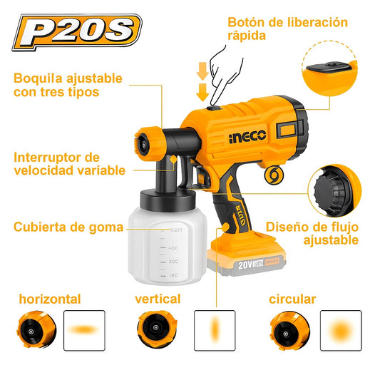 PINTA PRO MAX P20S - FILTRO DE RESPUESTO GRATIS